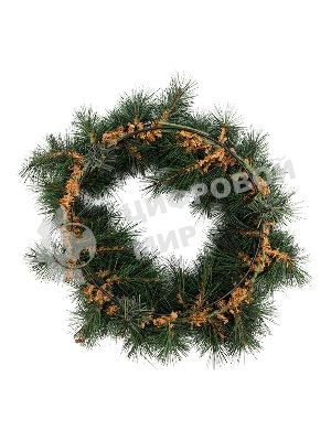 Еловый венок Neon-night Ø 45 см, леска