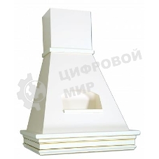 Вытяжка каминная Elikor Бельведер Валенсия 90П-650-П3Д топленое молоко/дуб, 90 см, 650 куб. м/ч, 56 дБ