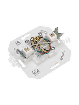 Розетка телефонная Kranz DEA RJ11 с/у мех. бежевый