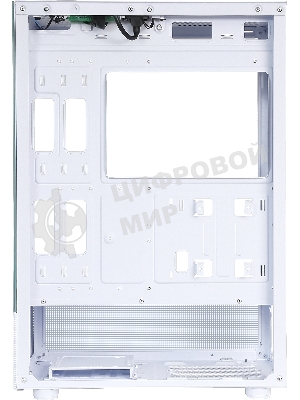 Компьютерный корпус AeroCool/Formula Crystal Z1 белый без БП ATX 2xUSB 2.0 1xUSB 3.0 audio bott PSU