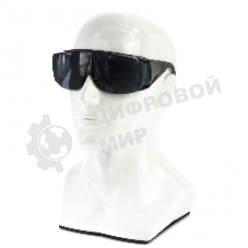 Очки защитные Сибртех открытого типа, затемненные, ударопрочный поликарбонат