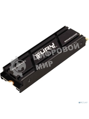 Накопитель SSD Kingston Fury Renegade, 4Tb, PCIe 4.0 x4, M.2 2280, NVMe, R/W 7300/7000, с радиатором