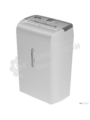 Шредер Cactus CS-SH-C5 белый (секр.P-4) фрагменты 10лист. 21лтр. скрепки скобы пл.карты