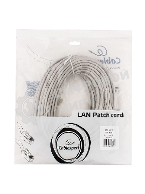 Патч-корд UTP Cablexpert cat.5e, 20м, литой, многожильный серый