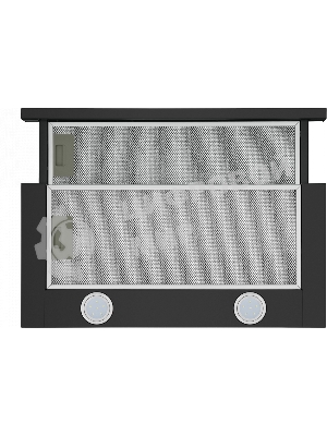 Вытяжка встраиваемая Maunfeld VS Light 60 черный, 60 см, 520 куб. м/ч, 56 дБ