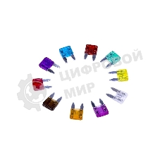 Набор автомобильных предохранителей Rexant 