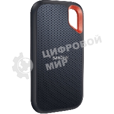 Внешний SSD SanDisk Extreme, 2TB, USB 3.2 Gen 2 Type-C, R/W 1050/1000, серый