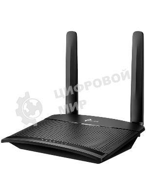 Роутер беспроводной TP-Link TL-MR100 N300 10/100BASE-TX/4G(3G) cat.4 черный