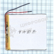 Аккумулятор Li-Pol (батарея) 3x80x90мм 2pin 3.7V/2600mAh