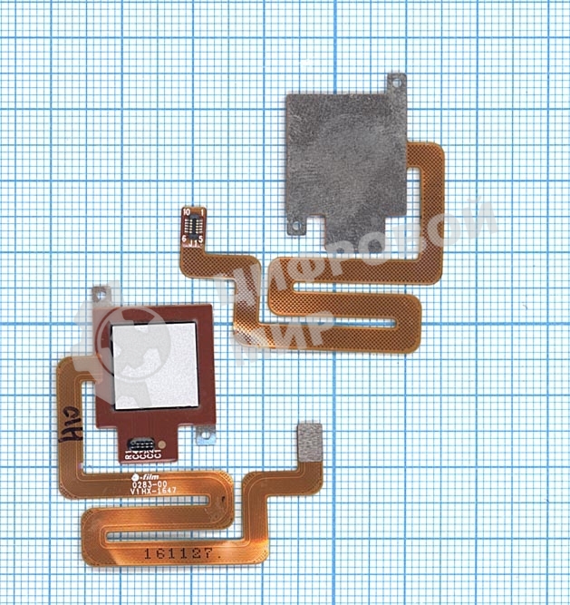 Шлейф со сканером отпечатка пальца для Xiaomi Redmi 4 белый