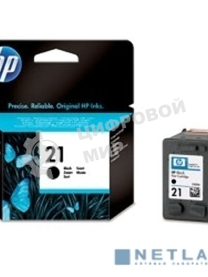 Картридж струйный HP 21 C9351AE черный для HP DJ 3920/3940/PSC 1410