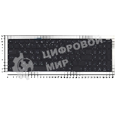 Клавиатура для ноутбука Asus E502 черная