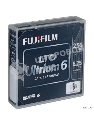 Ленточный накопитель Fujifilm LTO-6 RW 6,25Tb (2,5Tb native) Tape [16310732] аналог 00V7590 / C7976A