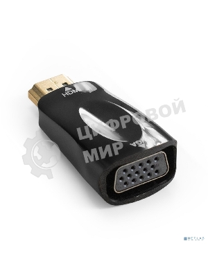 Переходник HDMI-VGA ExeGate EX-A-HDMI-VGA-001 (19M/15F)