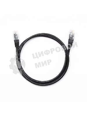 Патч-корд UTP Cablexpert PP12-1M/BK