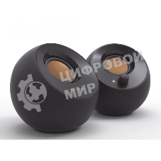 Акустическая система Creative PEBBLE MF1680 2.0 черный 4.4Вт