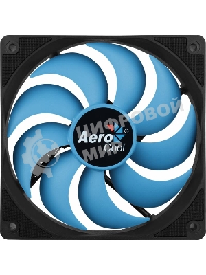 Вентилятор для корпуса AeroCool/Formula Motion 12 Plus черный, 120 мм, 1200 об/мин, 22.1 дБ, 3 pin