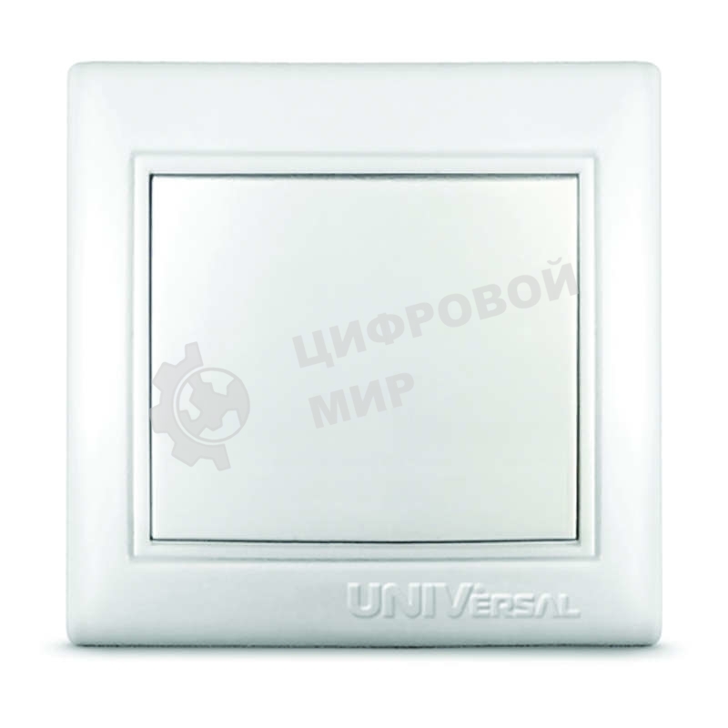 Выключатель 1-кл. СП Севиль 10А IP20 белый Universal С0021