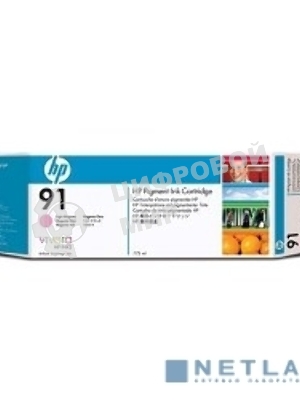 Картридж струйный HP №91 C9471A светло-пурпурный для HP DJ Z6100 (775мл)