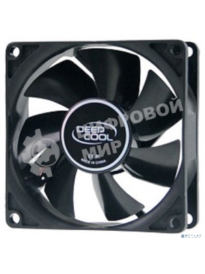 Вентилятор для корпуса DEEPCOOL XFAN 80 черный, 80 мм, 1800 об/мин, 20.3 дБ, Molex