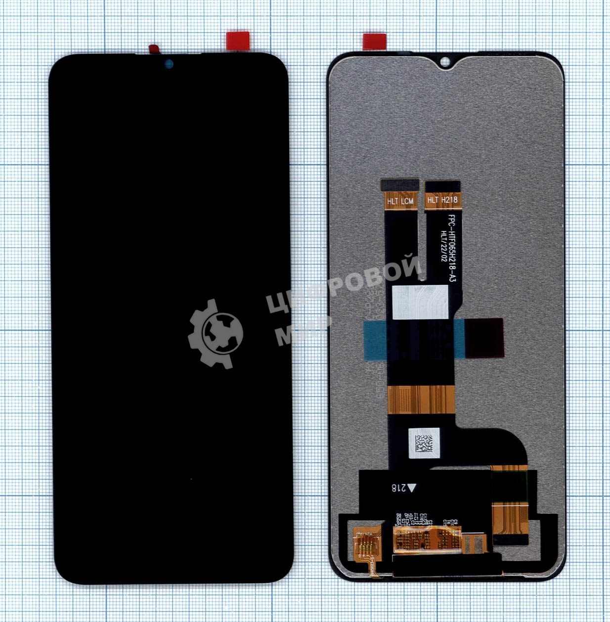 Дисплей для Realme C31 черный