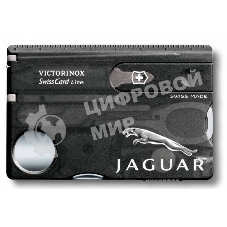 Швейцарская карта Victorinox SwissCard Lite (0.7333.T3) черный полупрозрачный коробка подарочная