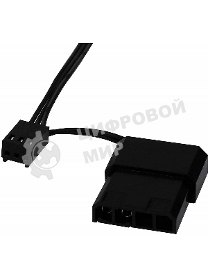 Вентилятор для корпуса AeroCool/Formula Motion 12 Plus черный, 120 мм, 1200 об/мин, 22.1 дБ, 3 pin