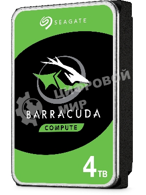 Жесткий диск Seagate Barracuda 3.5 4Tb 5400RPM OEM SATA 6Gb/S 256MB ST4000DM004