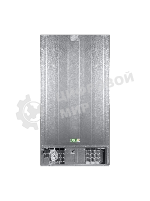 Холодильник Maunfeld MFF177NFSB черный глянц. двухкамерный 263/170л морозилка сбоку, No Frost, Side by Side