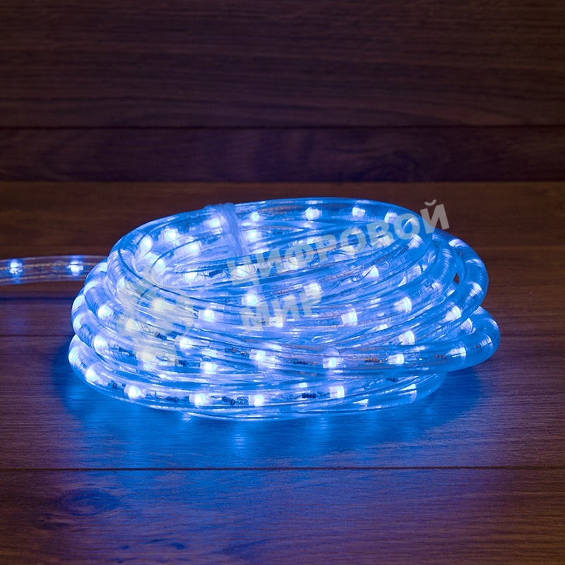 Дюралайт Neon-night LED, свечение с динамикой (2W) - RGb Ø13мм, 36LED/м, 6м