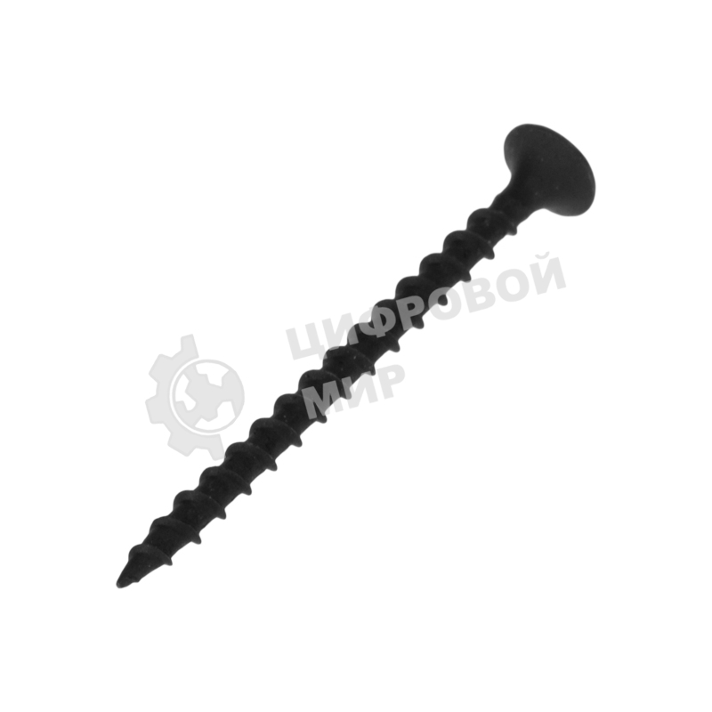 Саморез гипсокартон-металл Kranz 3.5х51, упаковка поставщика