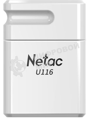 Флешка USB Netac U116 32 Gb <NT03U116N-032G-30WH>, USB 3.0, миниатюрная пластиковая белая