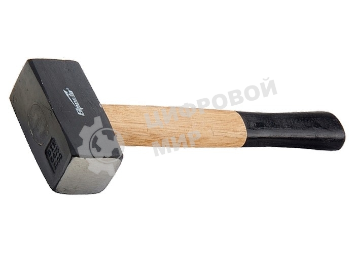 Кувалда Sparta 1000 г, кованая головка, деревянная двухцветная рукоятка