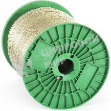 Трос металлополимерный прозрачный Сибртех ПР-6.0, (6,0мм толщина, катушка 150м.п.)