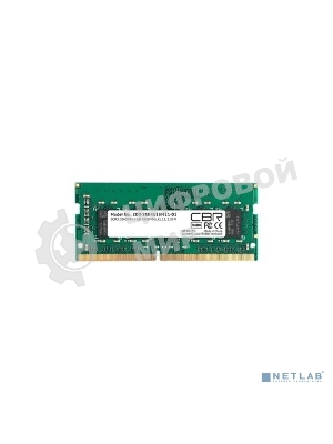 Оперативная память CBR, DDR3, 4Gb (1x4 Gb), 1600 MHz, CL11, SO-DIMM