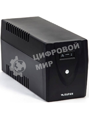 Источник бесперебойного питания RAPAN-UPS 2000 220В 2000В.А/1200Вт меандр АКБ 2х7А.ч интерактивный Бастион 735