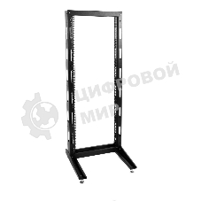 Стойка телекоммуникационная универсальная ЦМО 33U однорамная,цвет черный (СТК-33-9005) (1 коробка)