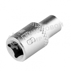 Головка торцевая Stels 1/4, Е6, CrV