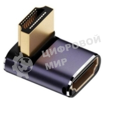 Переходник HDMI угловой папа-мама вверх
