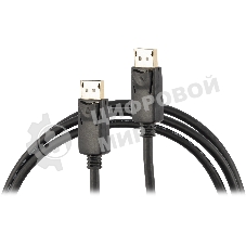 Кабель аудио-видео Buro BU-DP2.0-3M DisplayPort (m)/DisplayPort (m) 3м. черный
