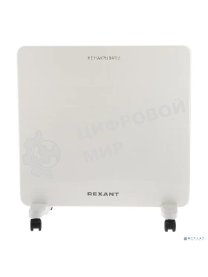Конвектор электрический Rexant белый, 1000 Вт, 15 м2, механический термостат