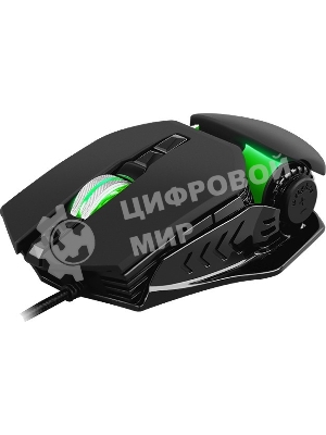 Мышь проводная SVEN RX-G815 черный, 8000 dpi, USB, кнопки - 7