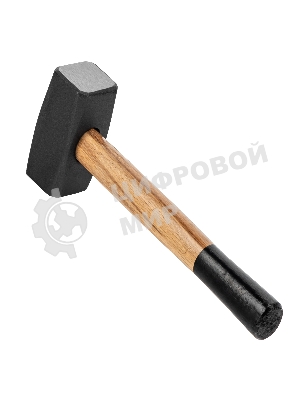 Кувалда Sparta 1500 г, кованая головка, деревянная двухцветная рукоятка