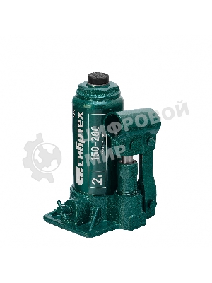 Домкрат гидравлический Сибртех бутылочный, 2т, 150-280 мм