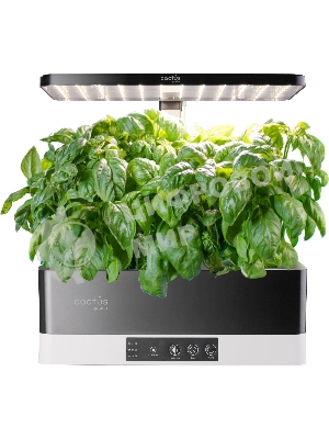 Гидропонная установка Cactus Garden 3л 24Вт черный (CS-LEDPOT-06)