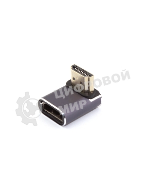 Переходник HDMI угловой папа-мама вниз