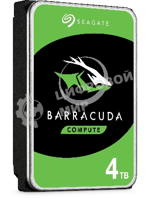 Жесткий диск Seagate Barracuda 3.5 4Tb 5400RPM OEM SATA 6Gb/S 256MB ST4000DM004