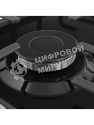 Газовая варочная панель Maunfeld EGHE.32.3EB/G, 2 конфорки, эмалированная сталь, черный