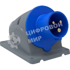 Вилка эл. наруж. уст. 16А 2P+PE 220В IP44 MAGNUM ССИ-513 IEK PSN51-016-3