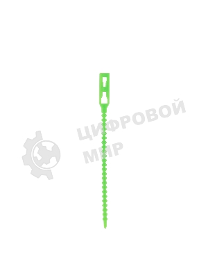 Подвязки для садовых растений Palisad 13 см, пластиковые, 50 шт